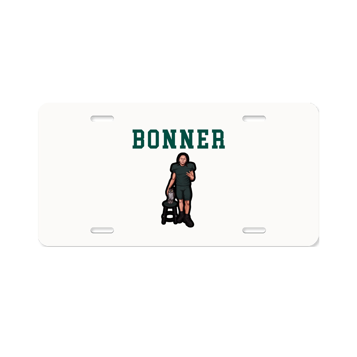 License Plate — Shirsey in Classic