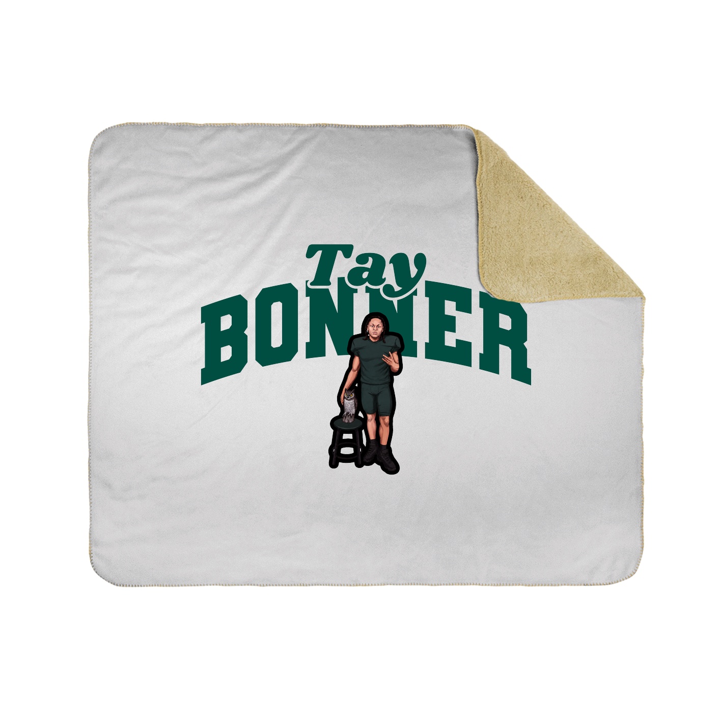 Throw Blanket — Signature Arch in White
