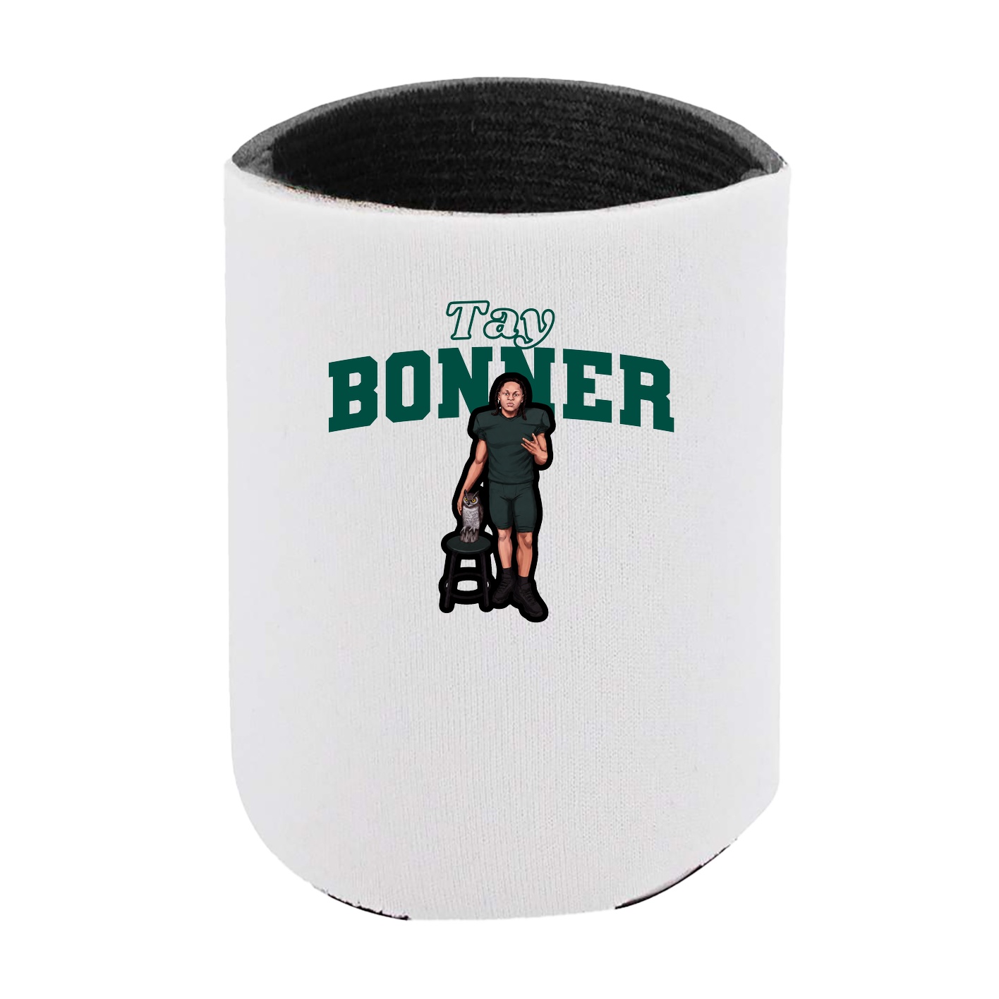 Can Holder — Name Arch in White