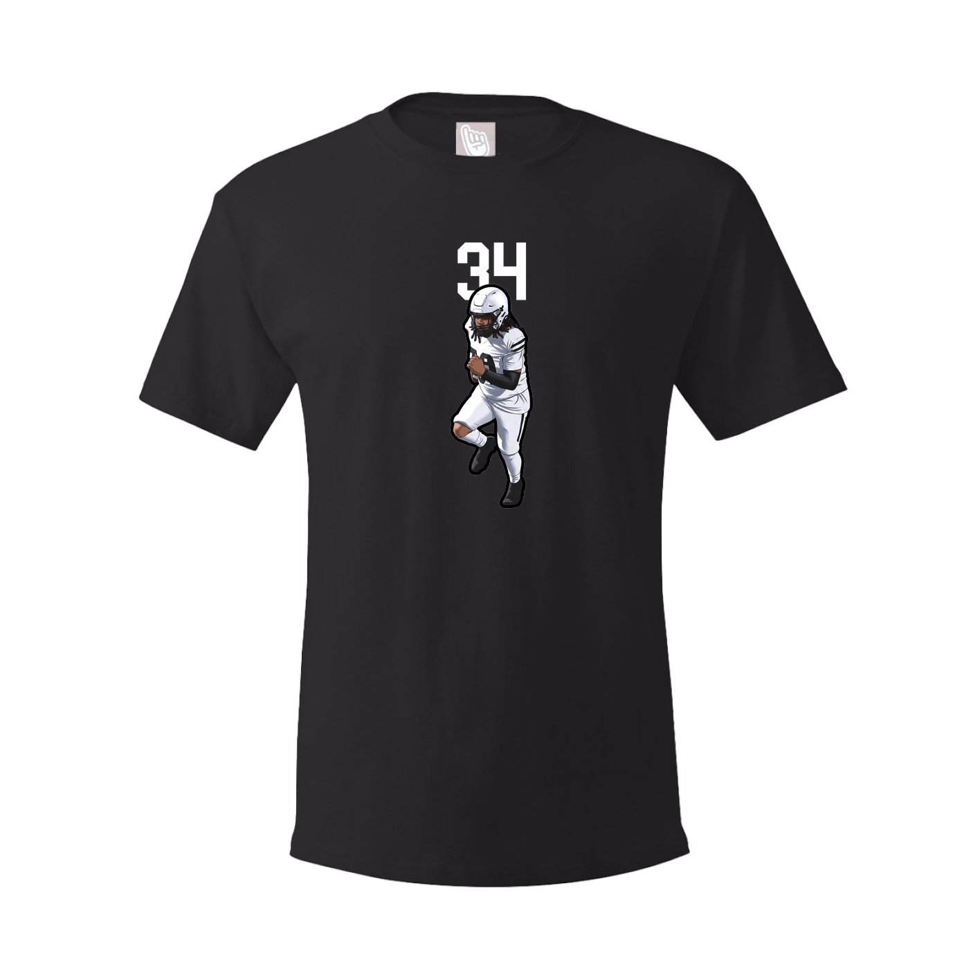 Tee — Number Top in Black