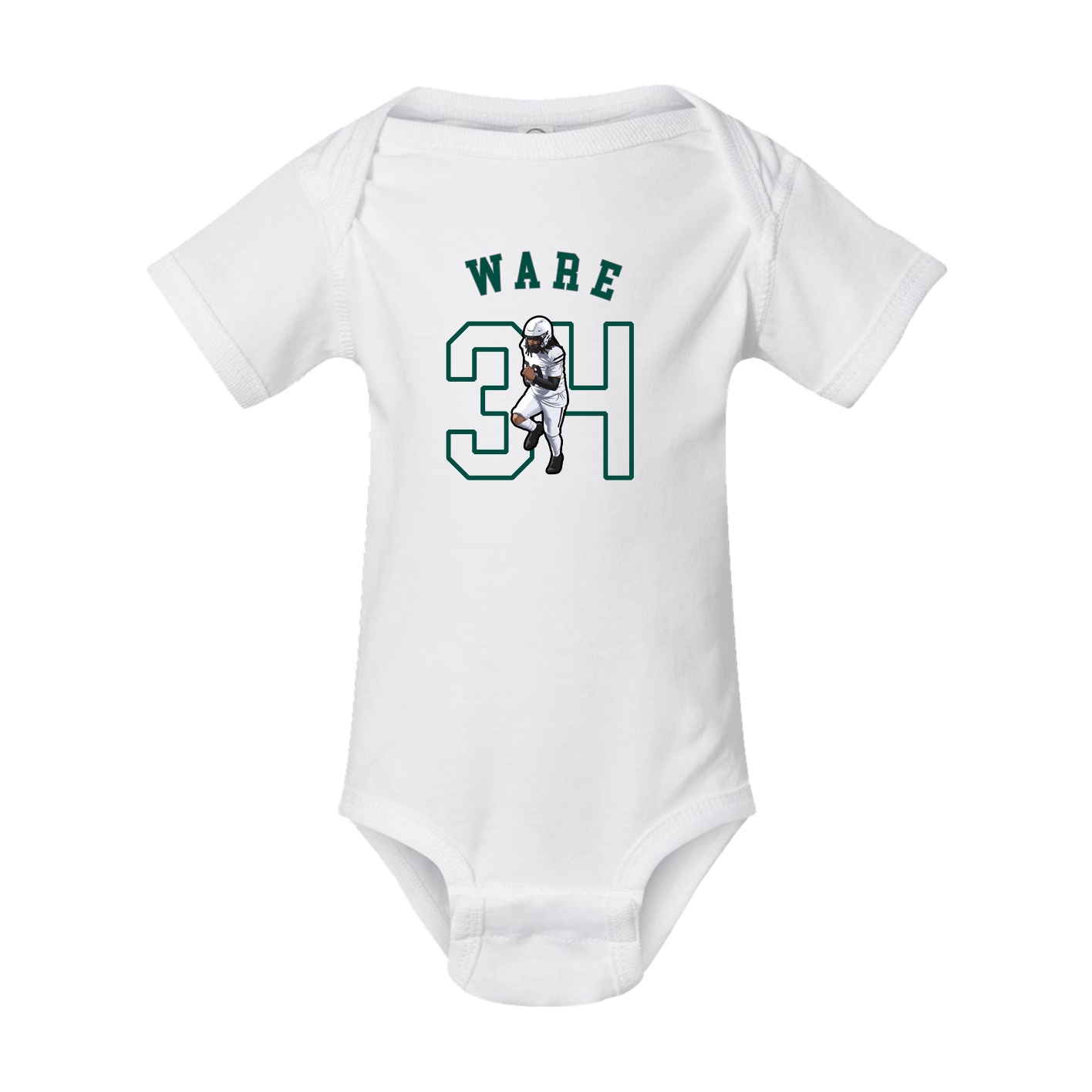 Baby Onesie — Shirsey Arch in White