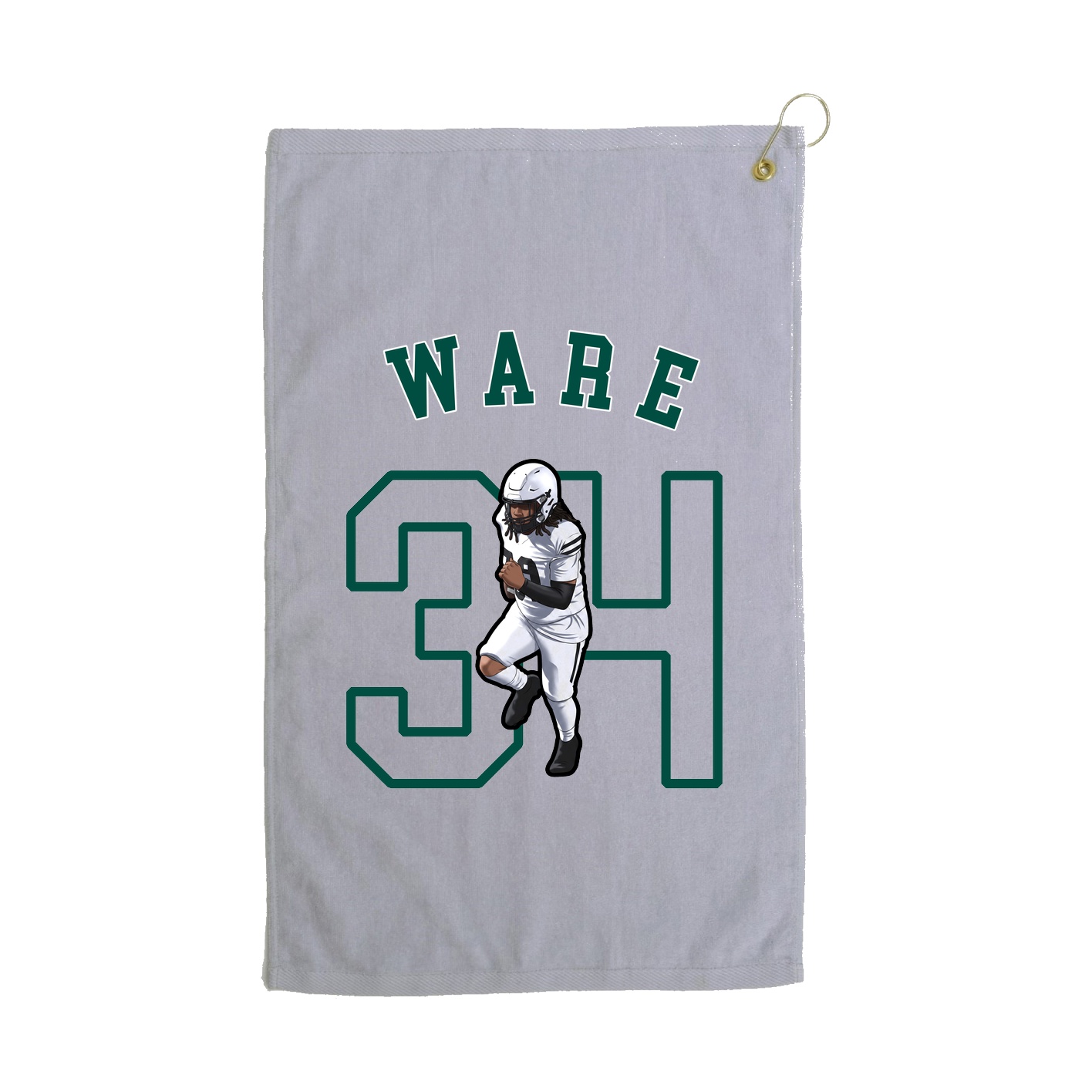 Golf Towel — Shirsey Arch in Grey