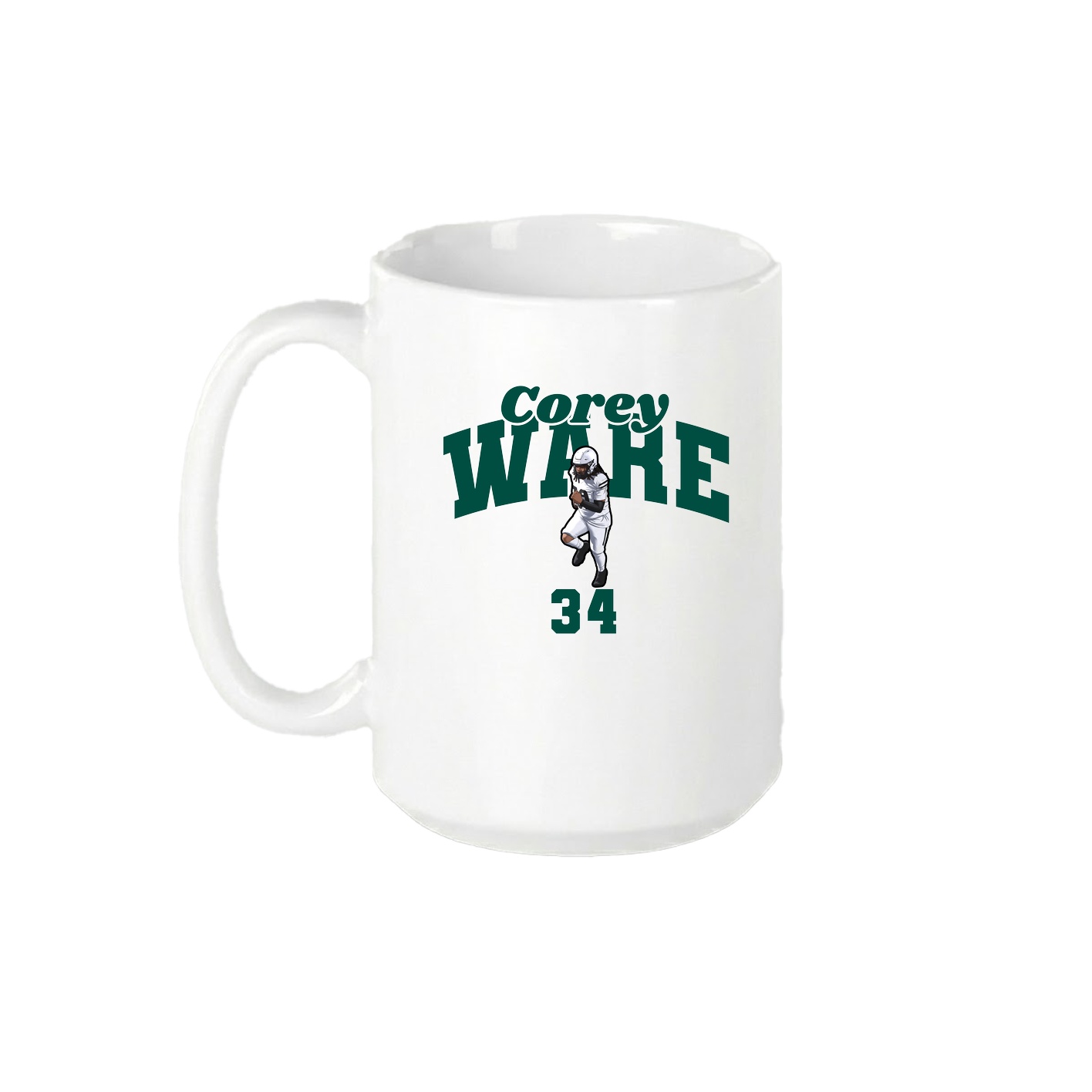 15oz Coffee Mug — Signature Arch in White