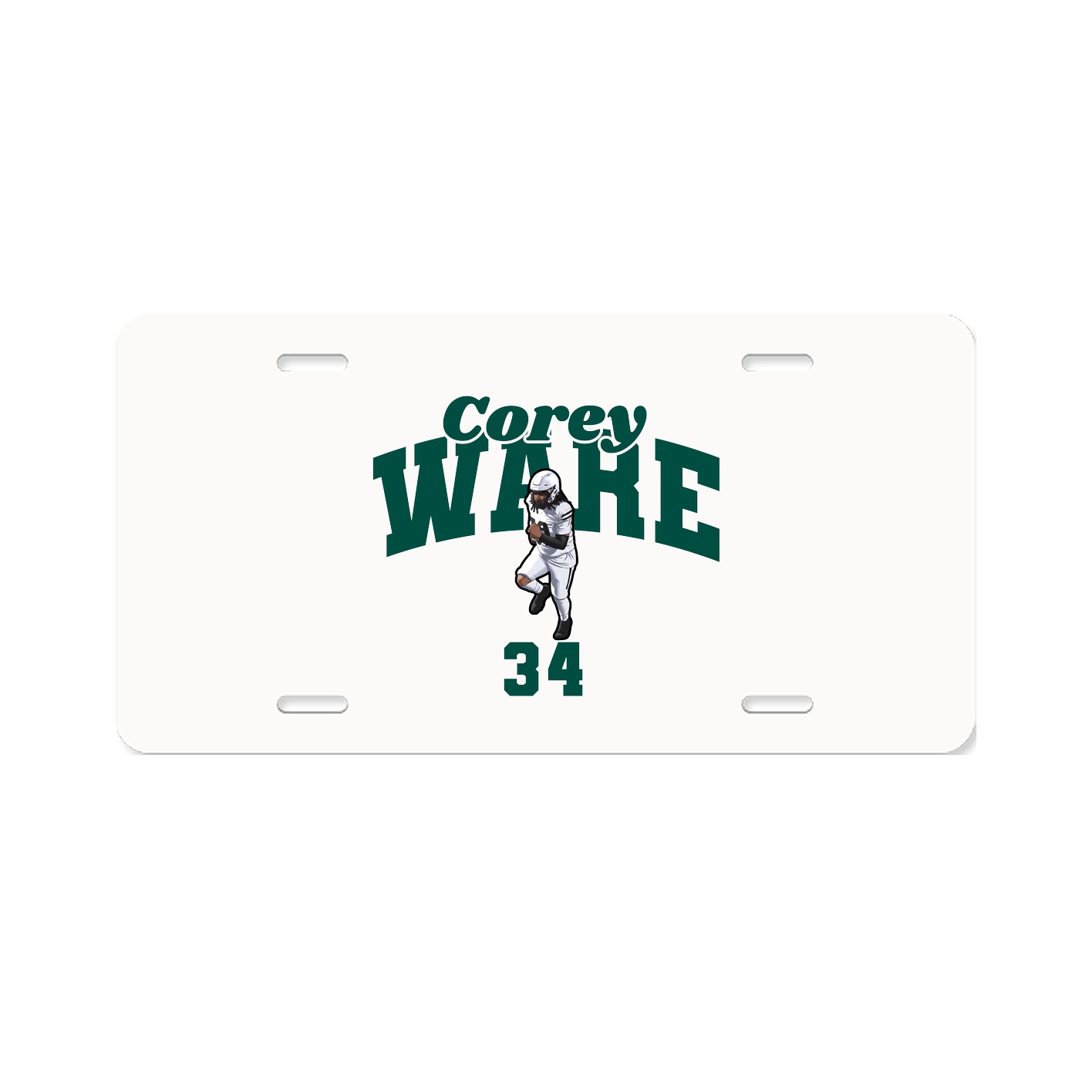 License Plate — Signature Arch in Classic