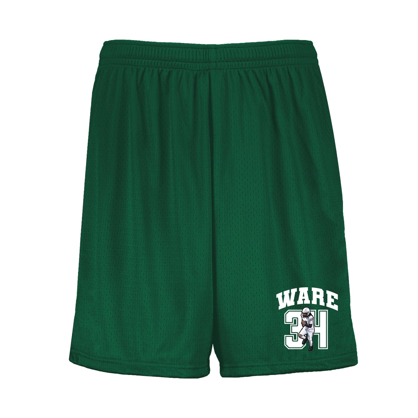 Shorts — Number in Green