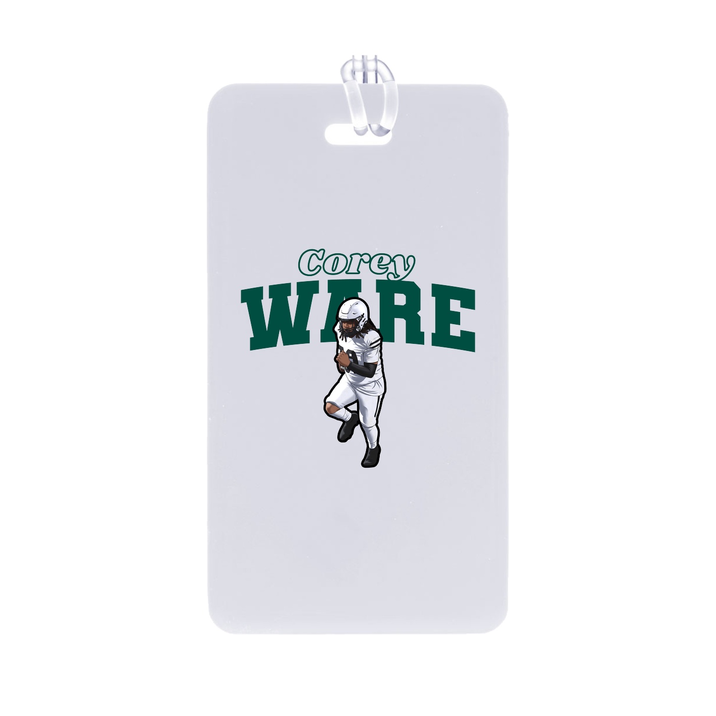 Bag Tag — Name Arch in Classic
