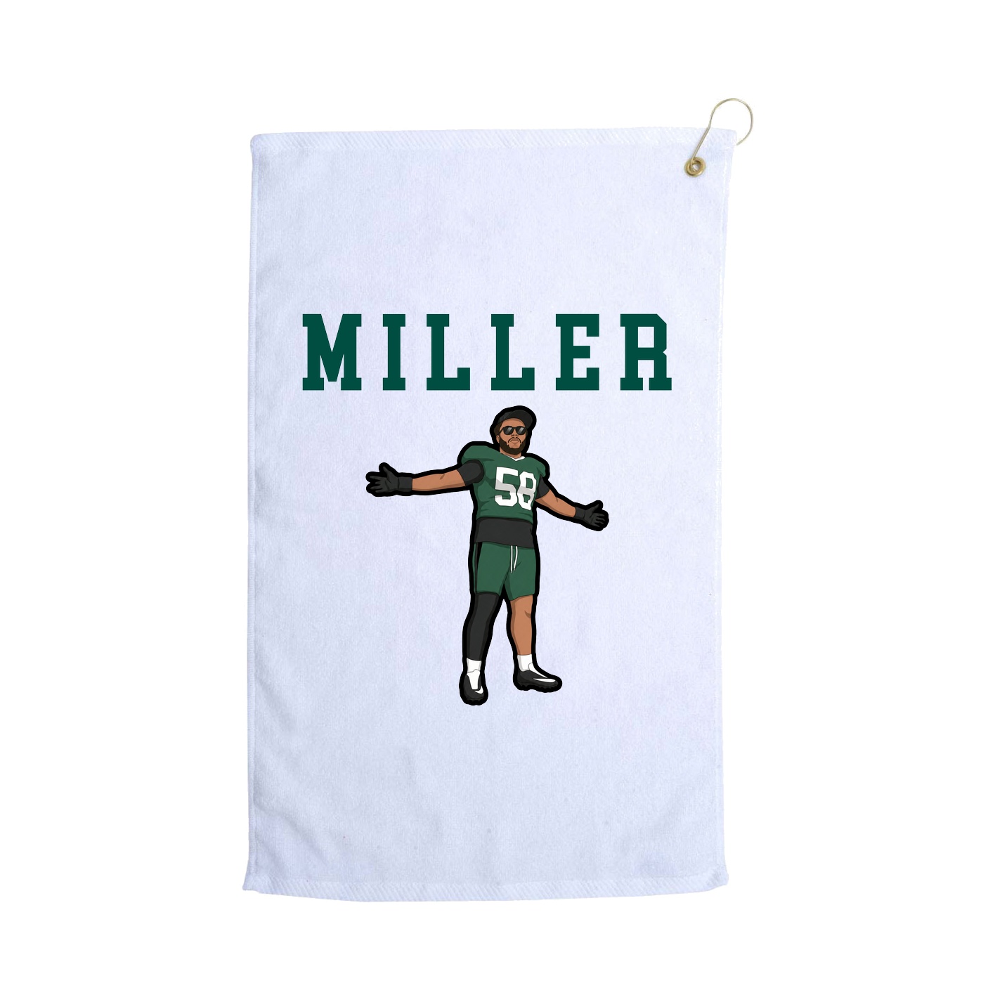 Golf Towel — Shirsey in White