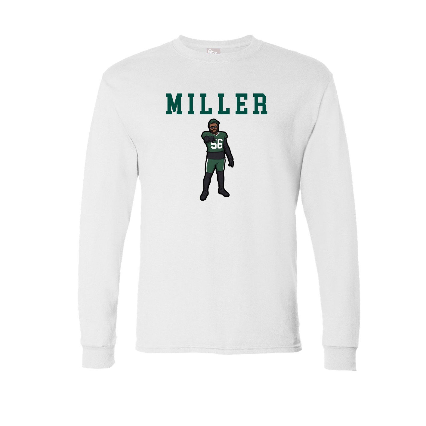 Long Sleeve Tee — Shirsey in White