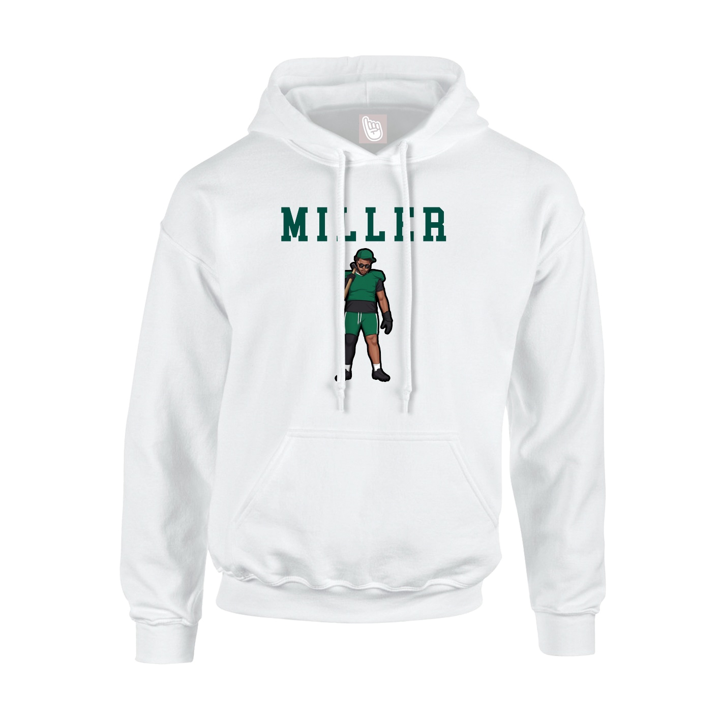 Youth Hoodie — Shirsey in White