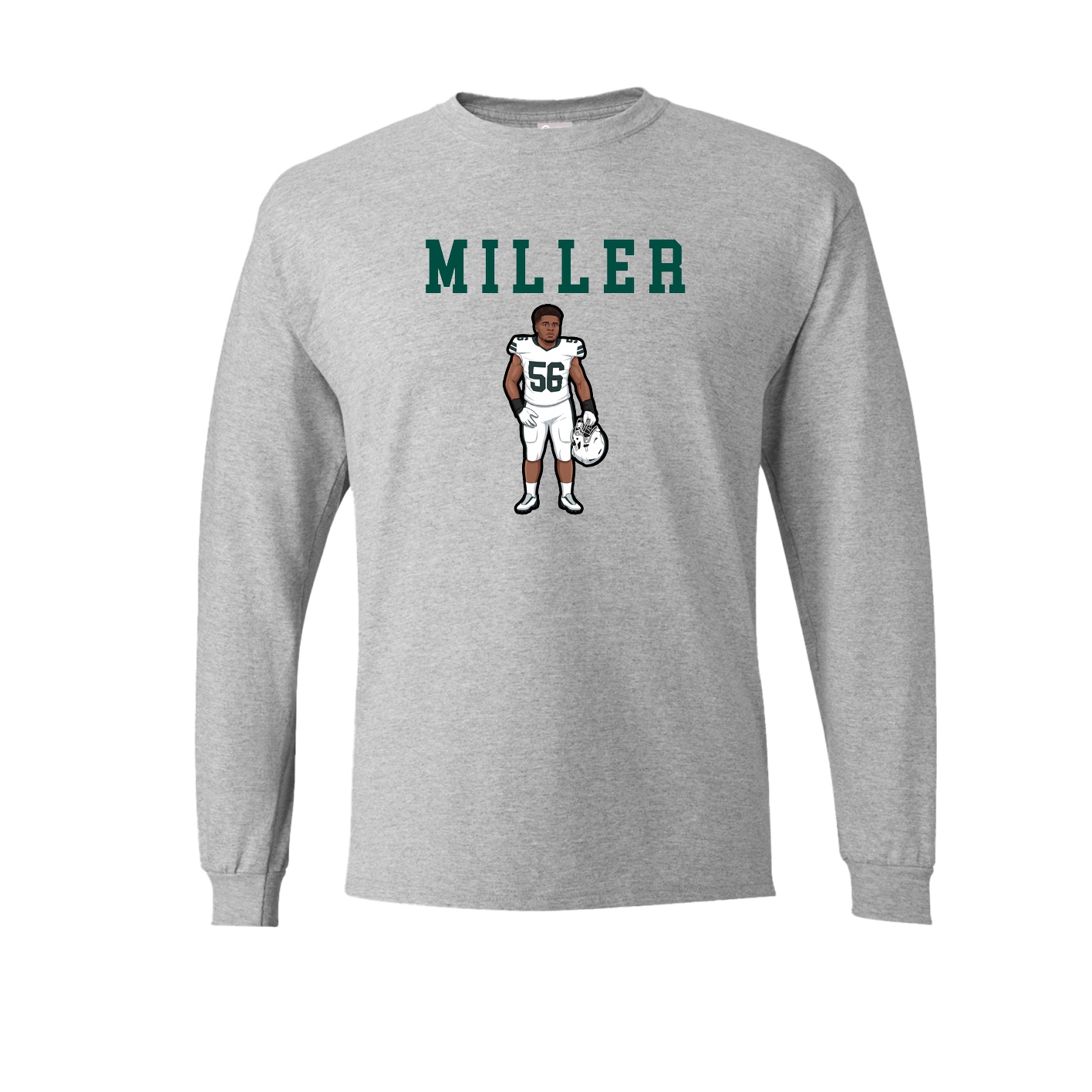 Long Sleeve Tee — Shirsey in Grey