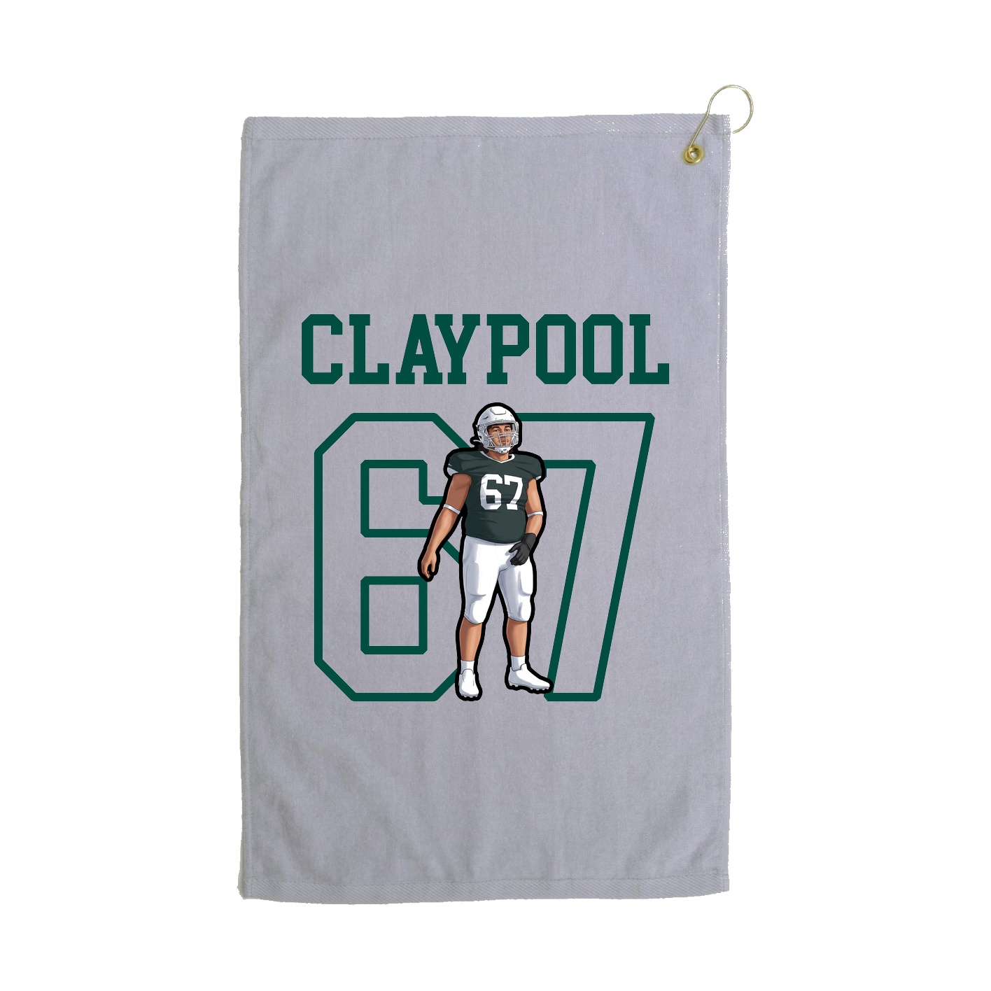 Golf Towel — Shirsey in Grey