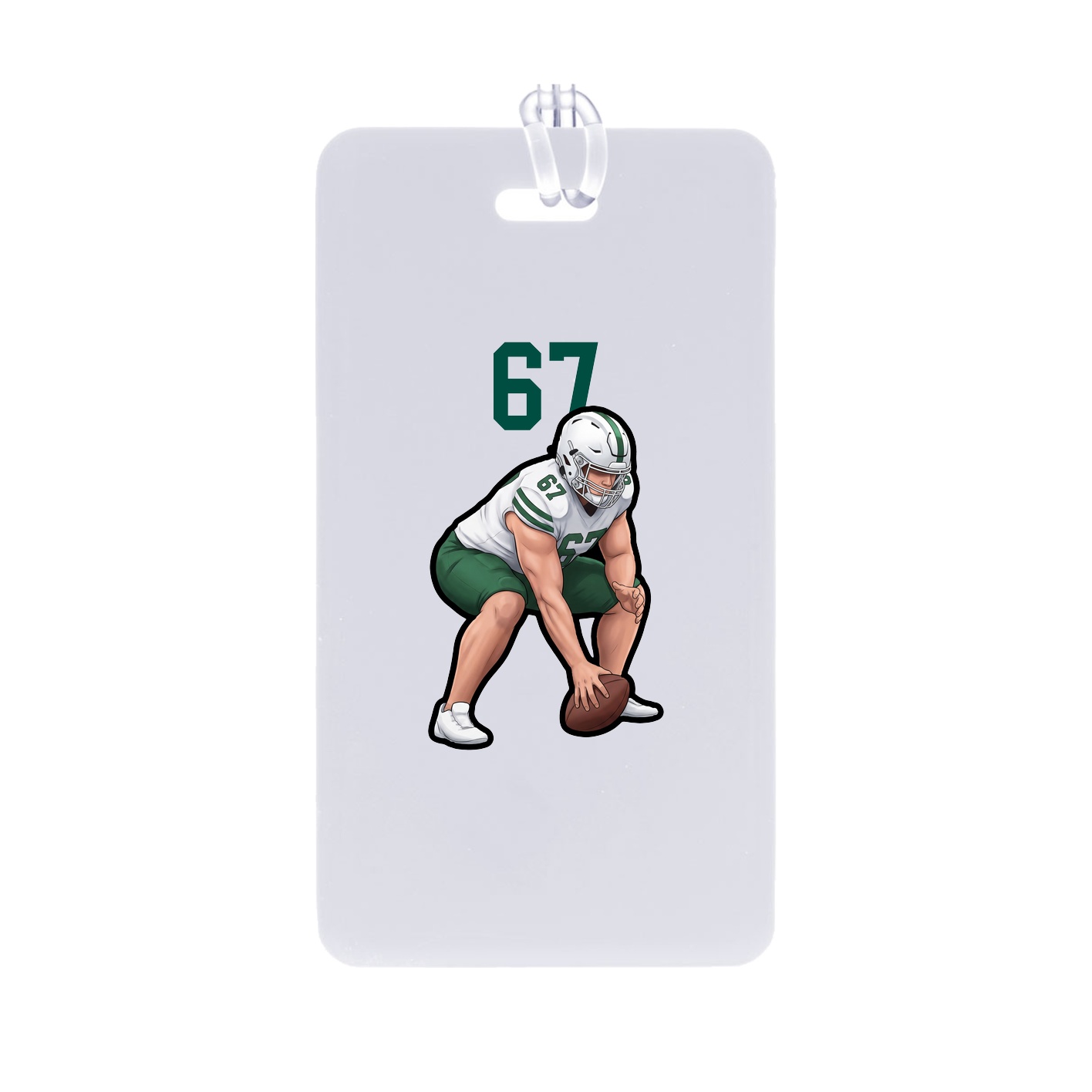 Bag Tag — Number Top in Classic