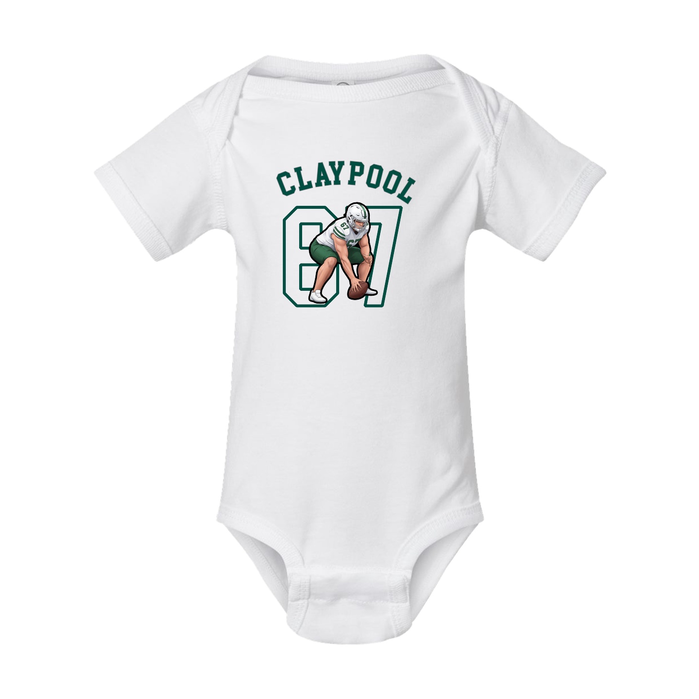 Baby Onesie — Shirsey Arch in White