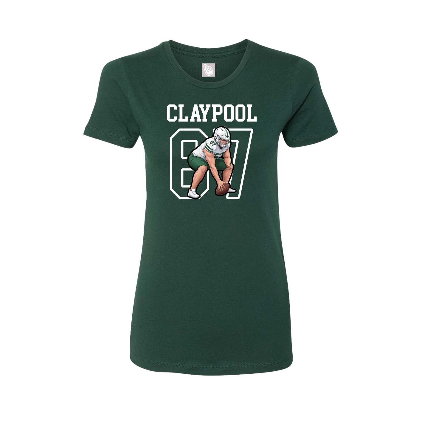 Fitted Women's Tee — Shirsey in Green
