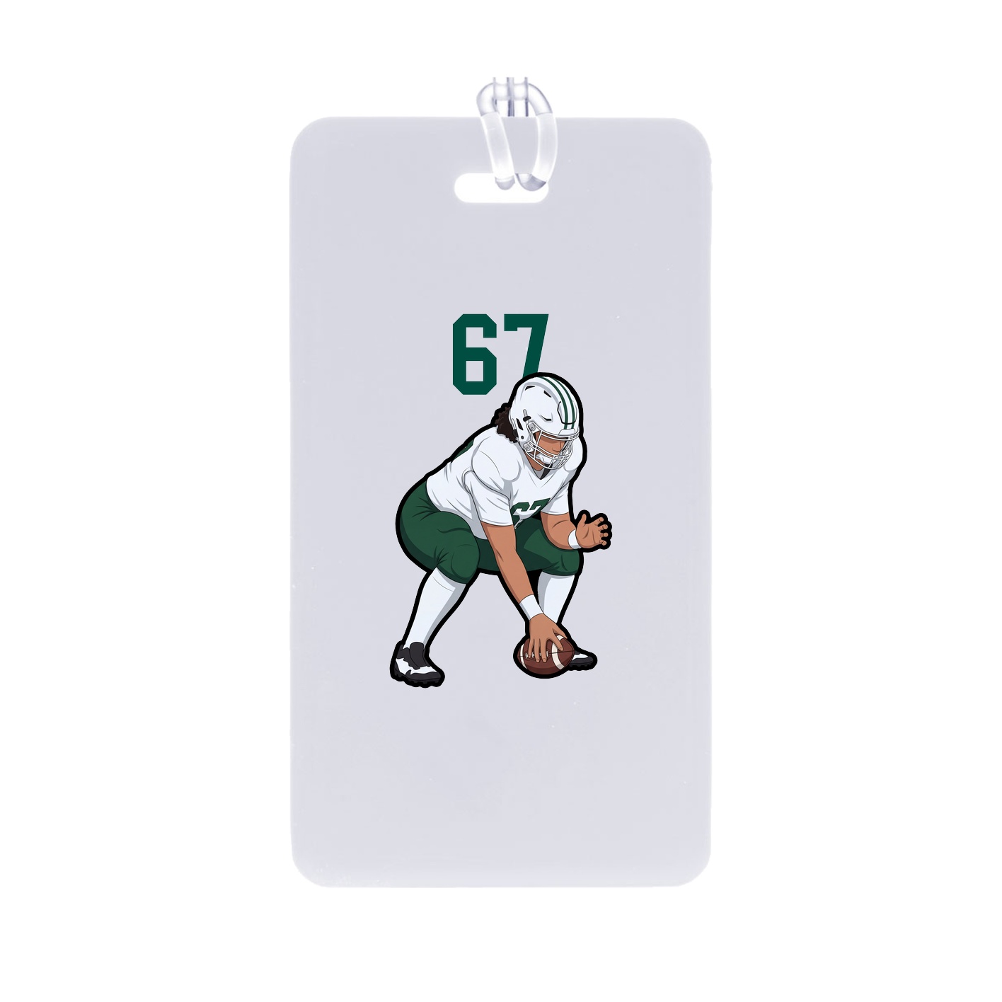 Bag Tag — Number Top in Classic