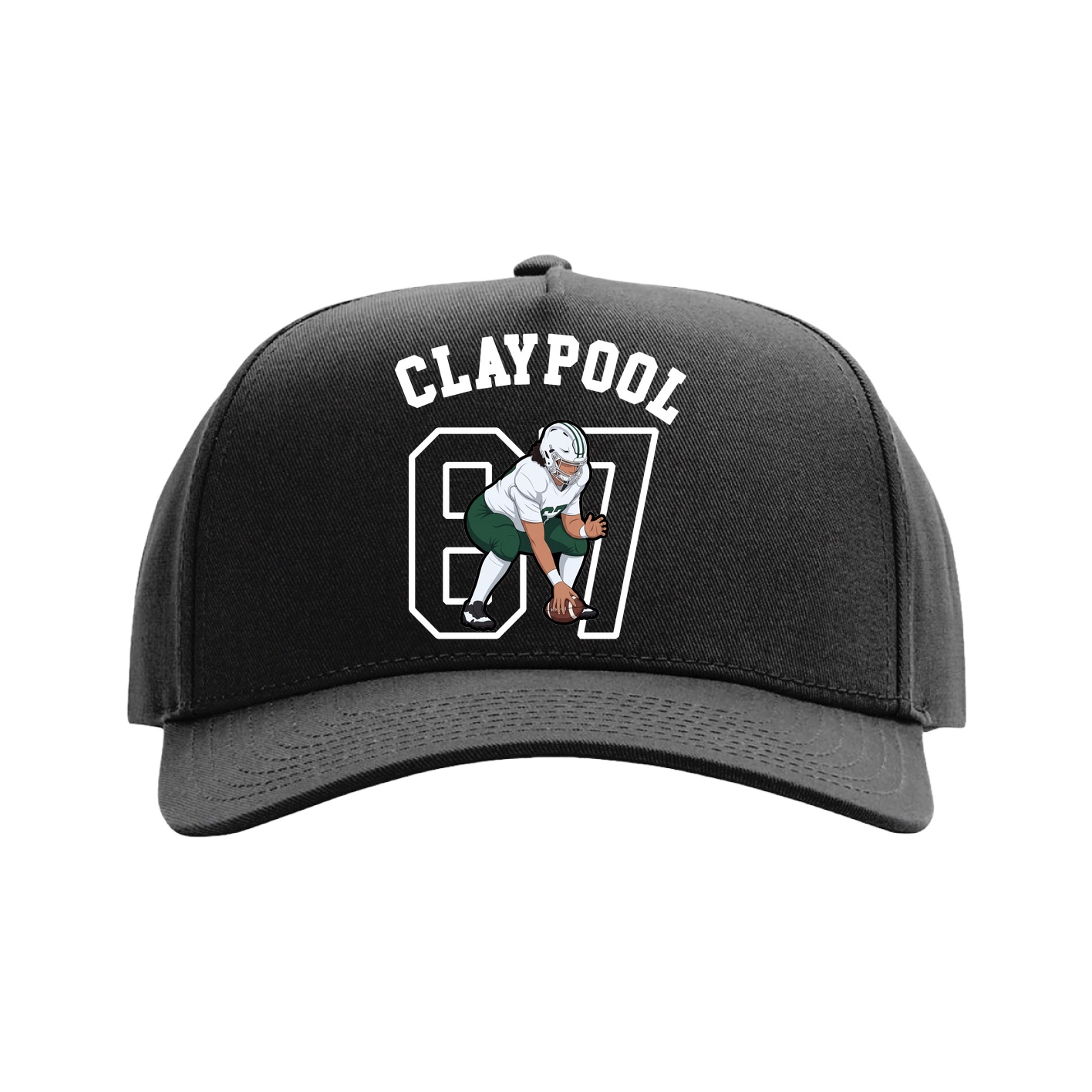 Full Fabric Five-Panel Champ Cap