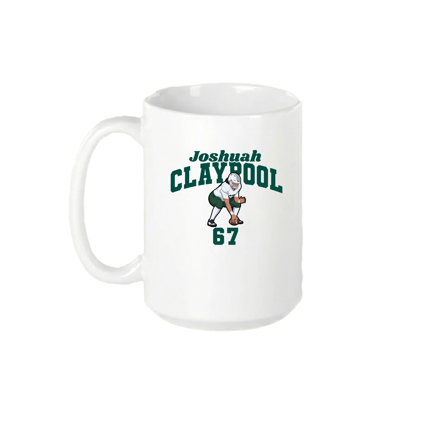 15oz Coffee Mug — Signature Arch in White
