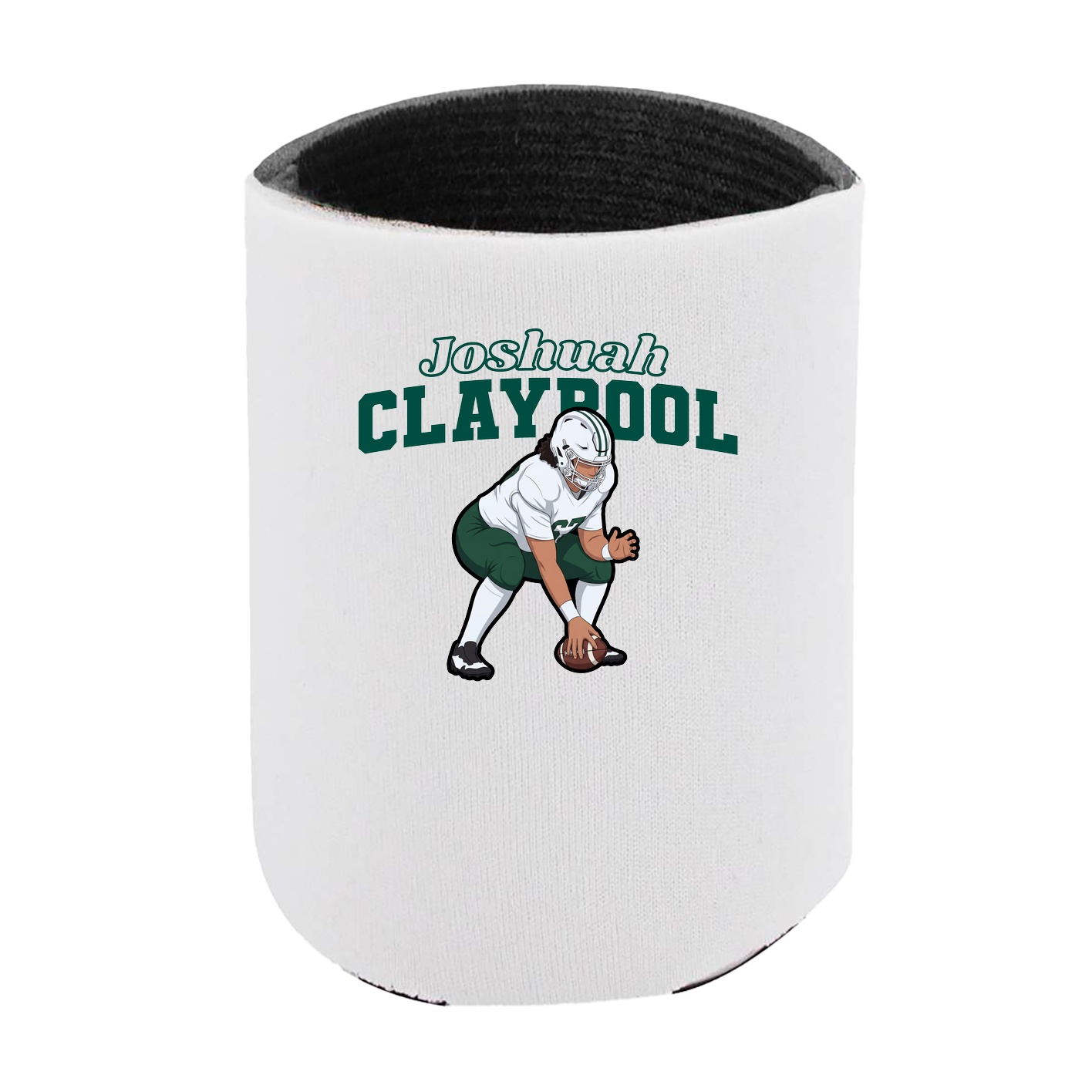 Can Holder — Name Arch in White