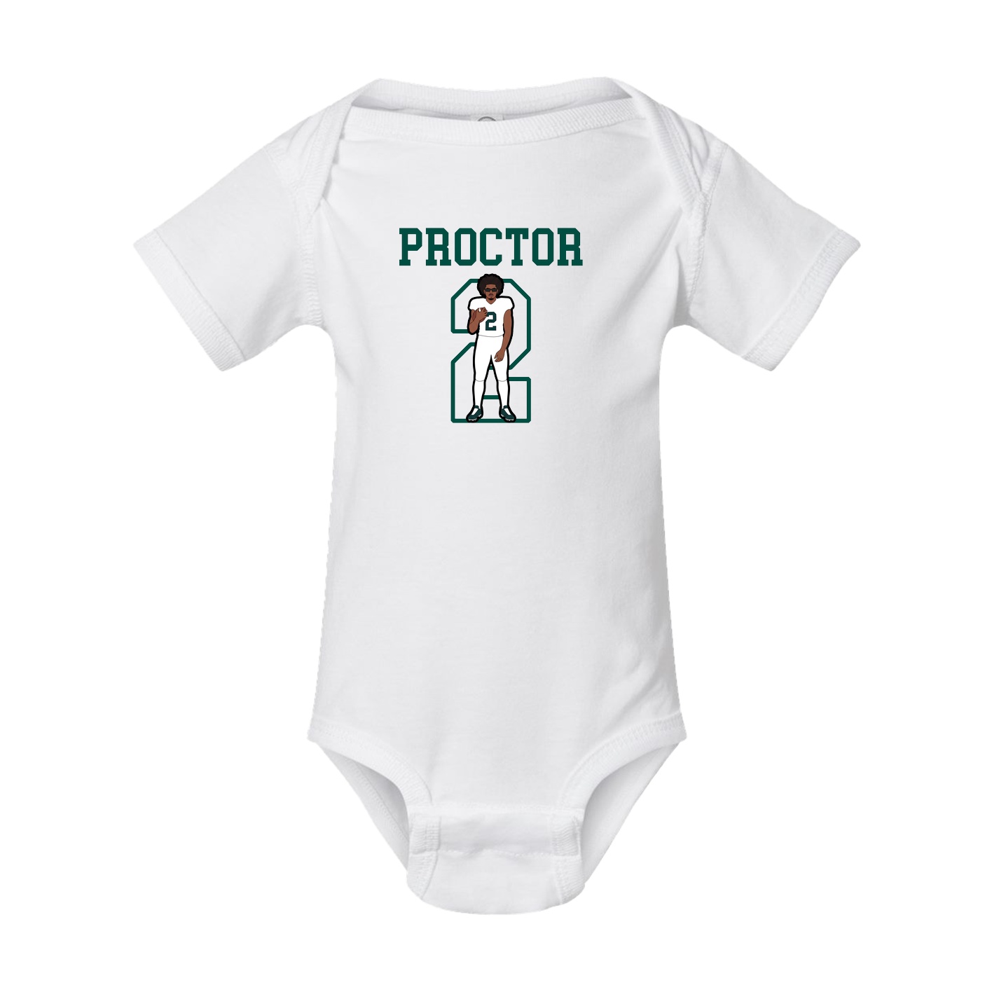 Baby Onesie — Shirsey in White