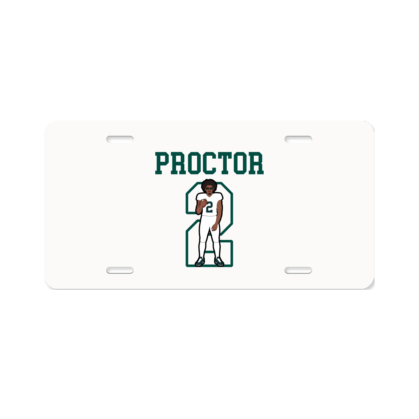 License Plate — Shirsey in Classic