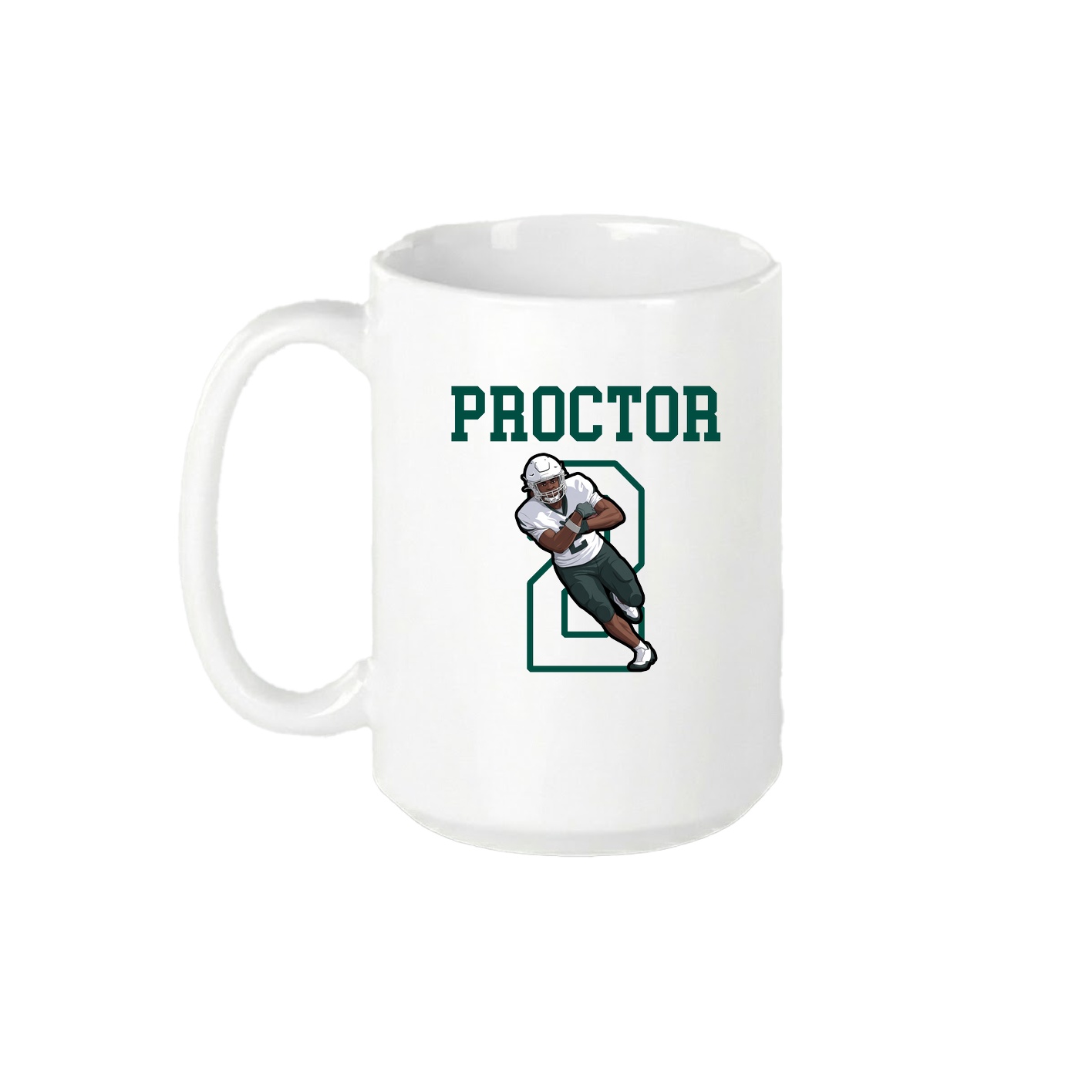 15oz Coffee Mug — Shirsey in White