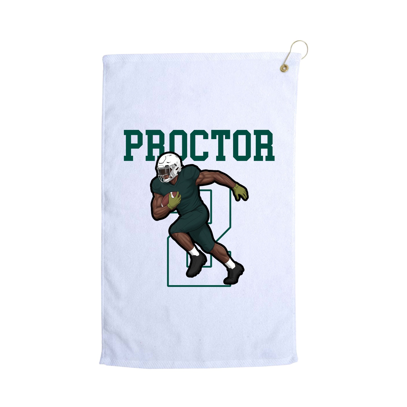 Golf Towel — Shirsey in White
