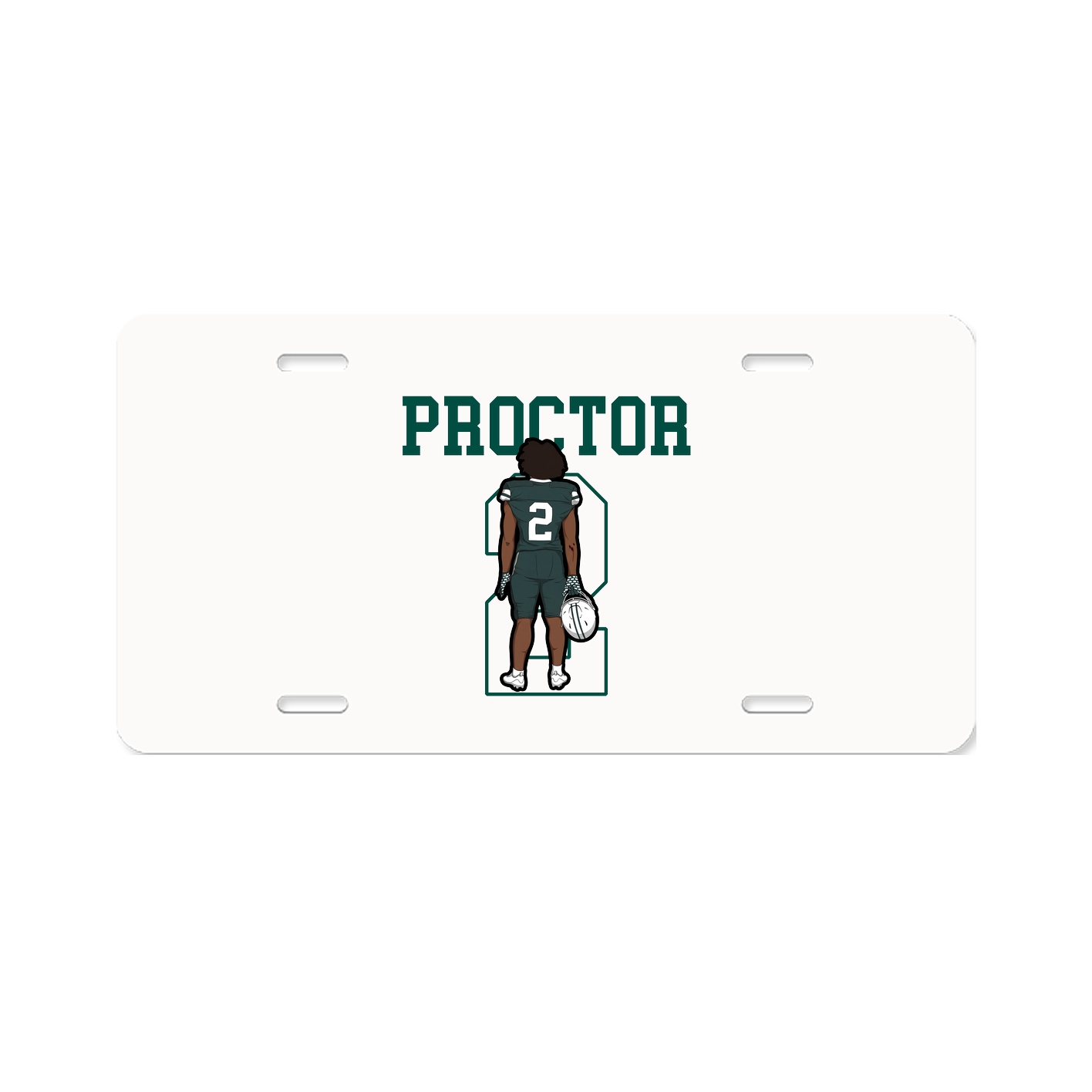 Aluminum License Plate