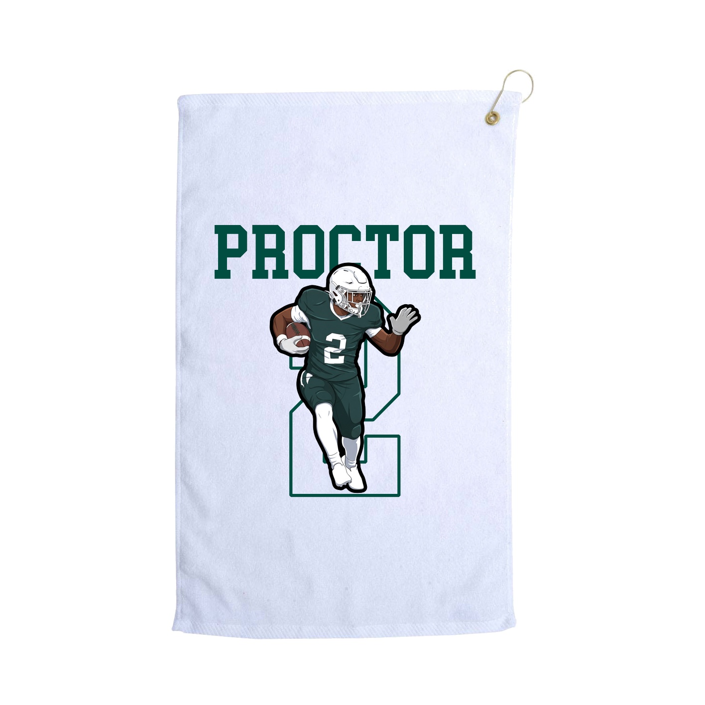 Golf Towel — Shirsey in White