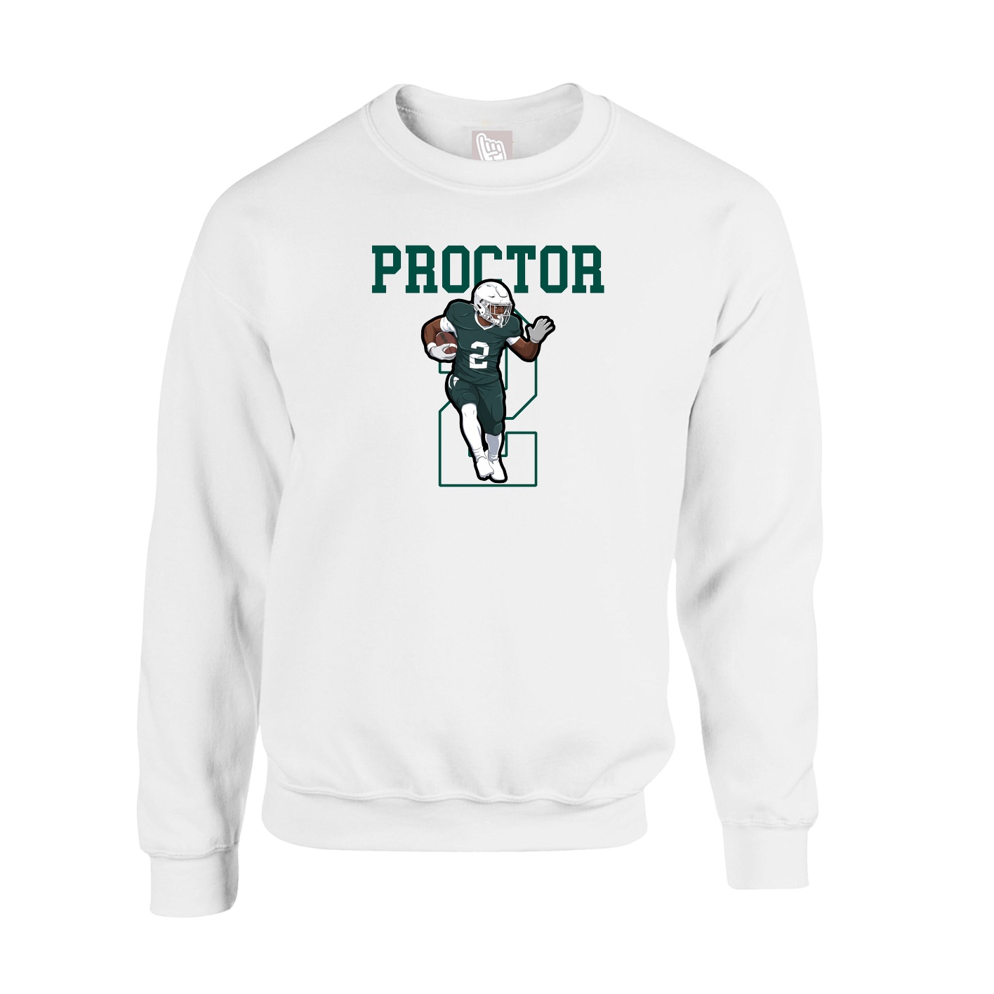 Fleece Crew — Shirsey in White