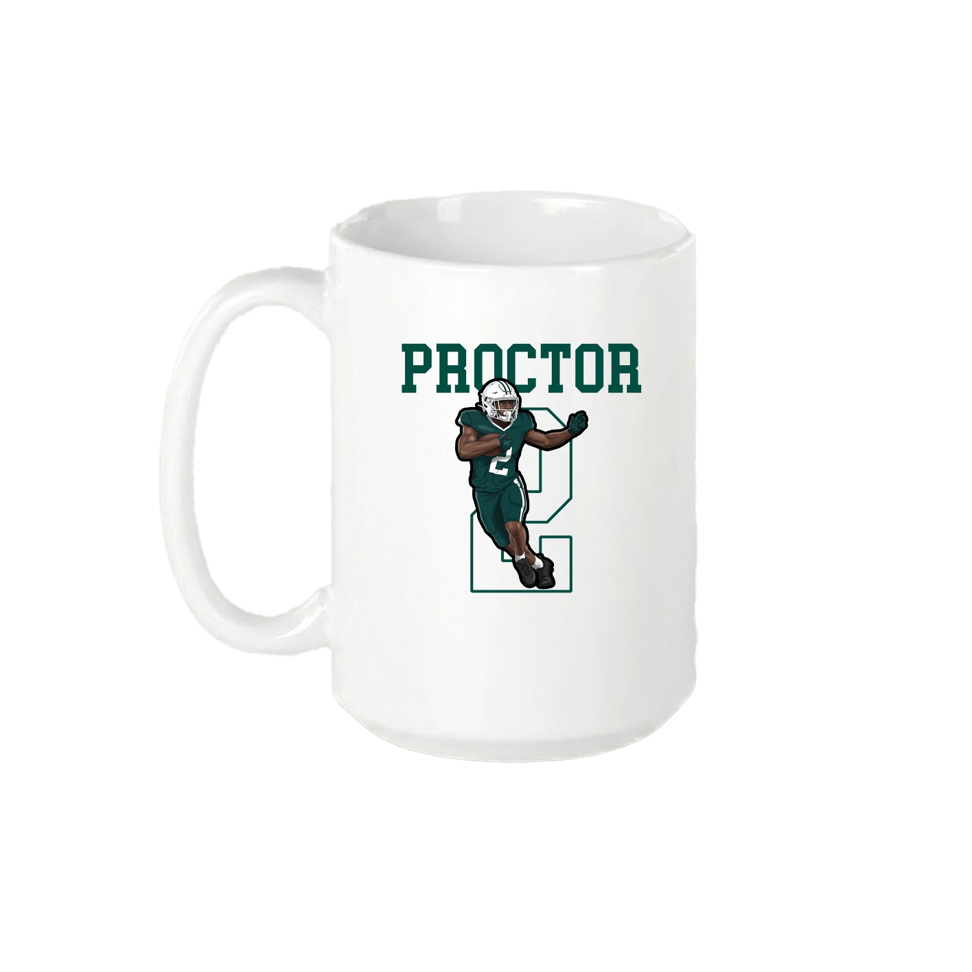 15oz Coffee Mug — Shirsey in White