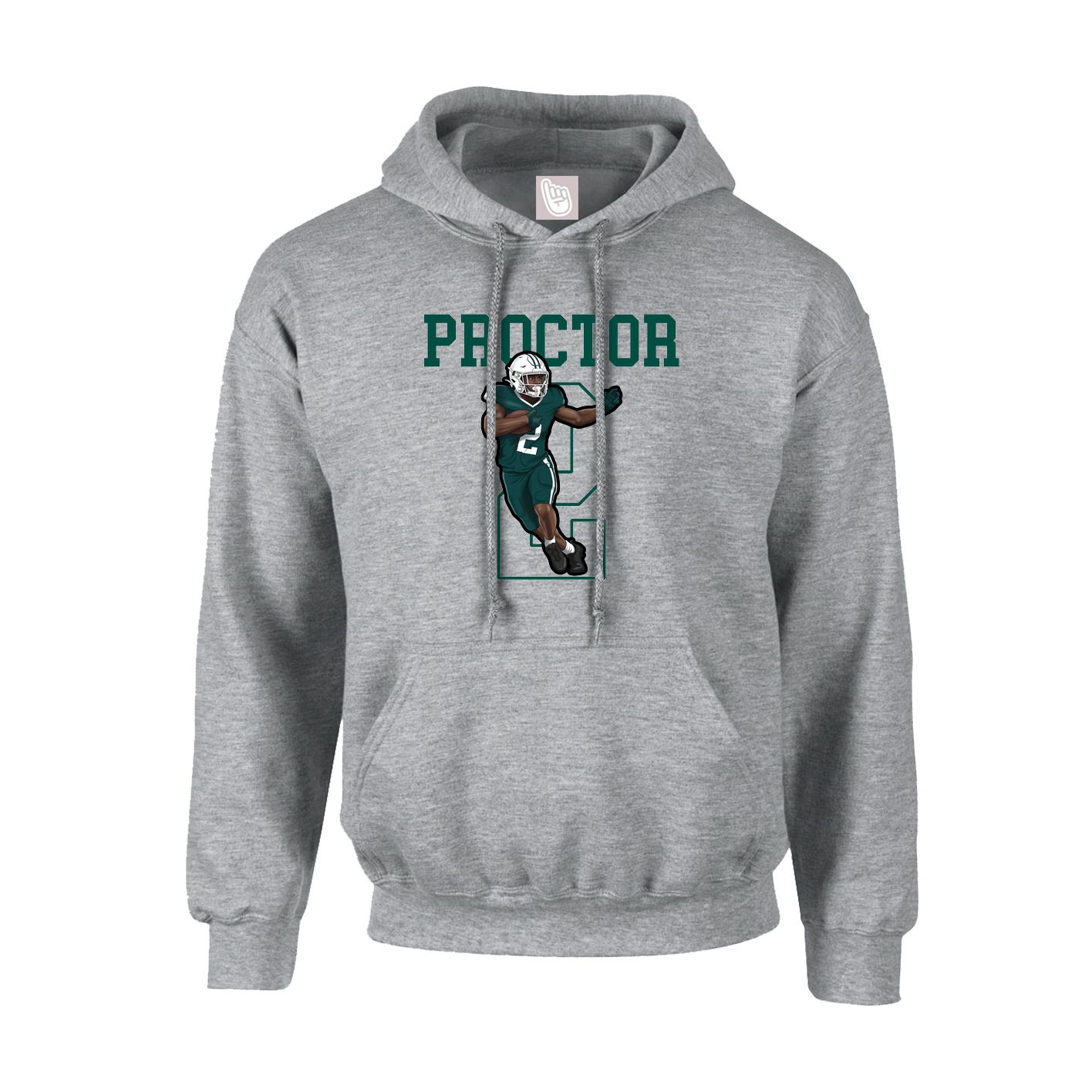 Youth Hoodie — Shirsey in Grey