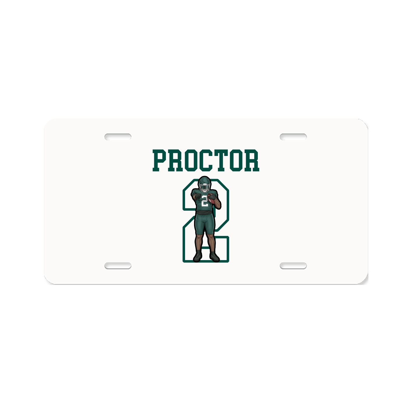 License Plate — Shirsey in Classic