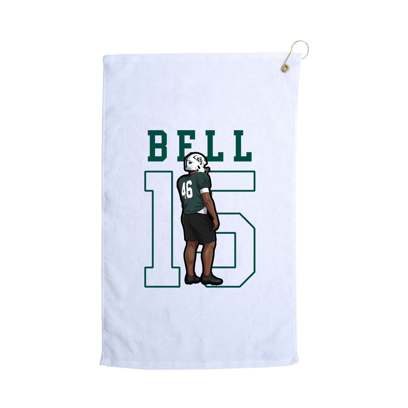 Golf Towel — Shirsey in White