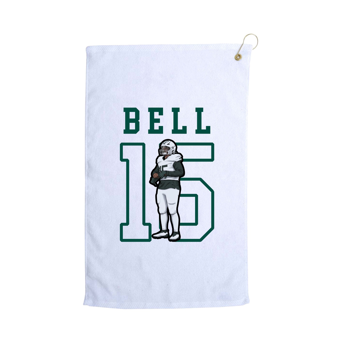 Golf Towel — Shirsey in White