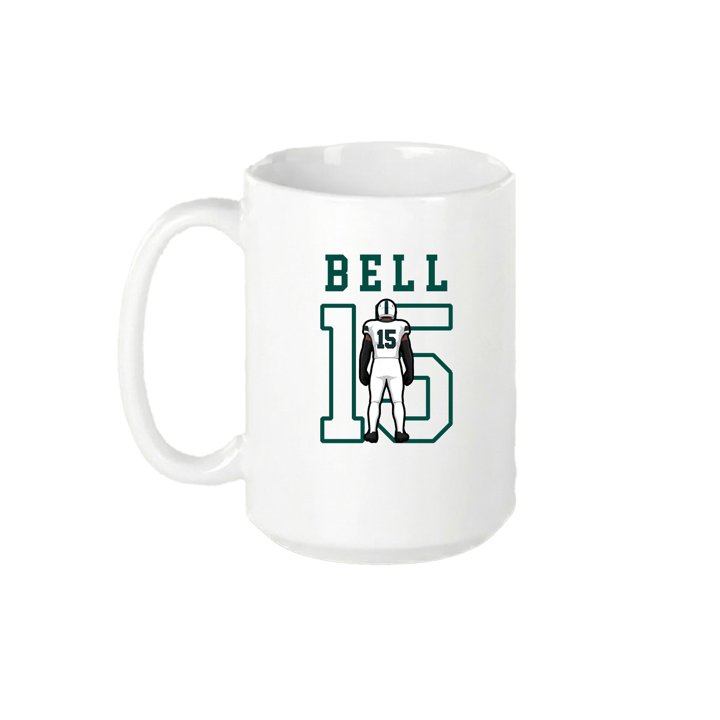 15oz Coffee Mug — Shirsey in White