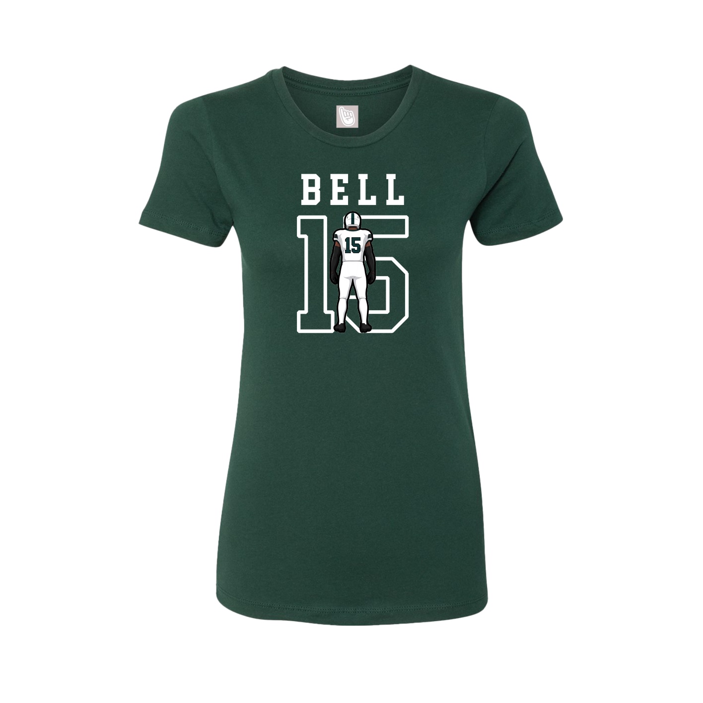 Fitted Women's Tee — Shirsey in Green