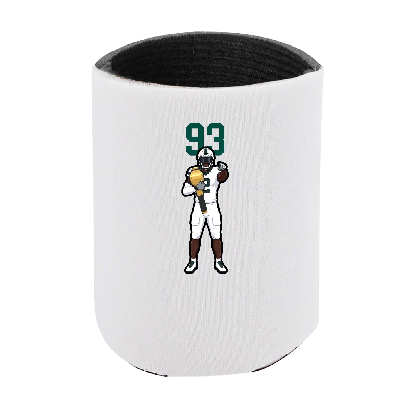 Can Holder — Number Top in White