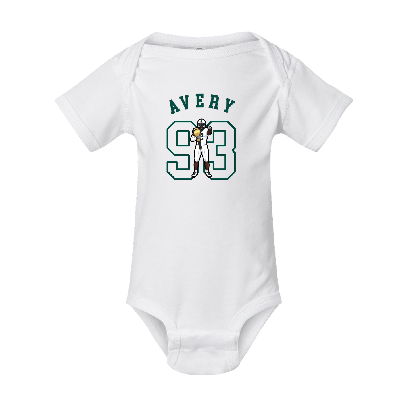 Baby Onesie — Shirsey Arch in White