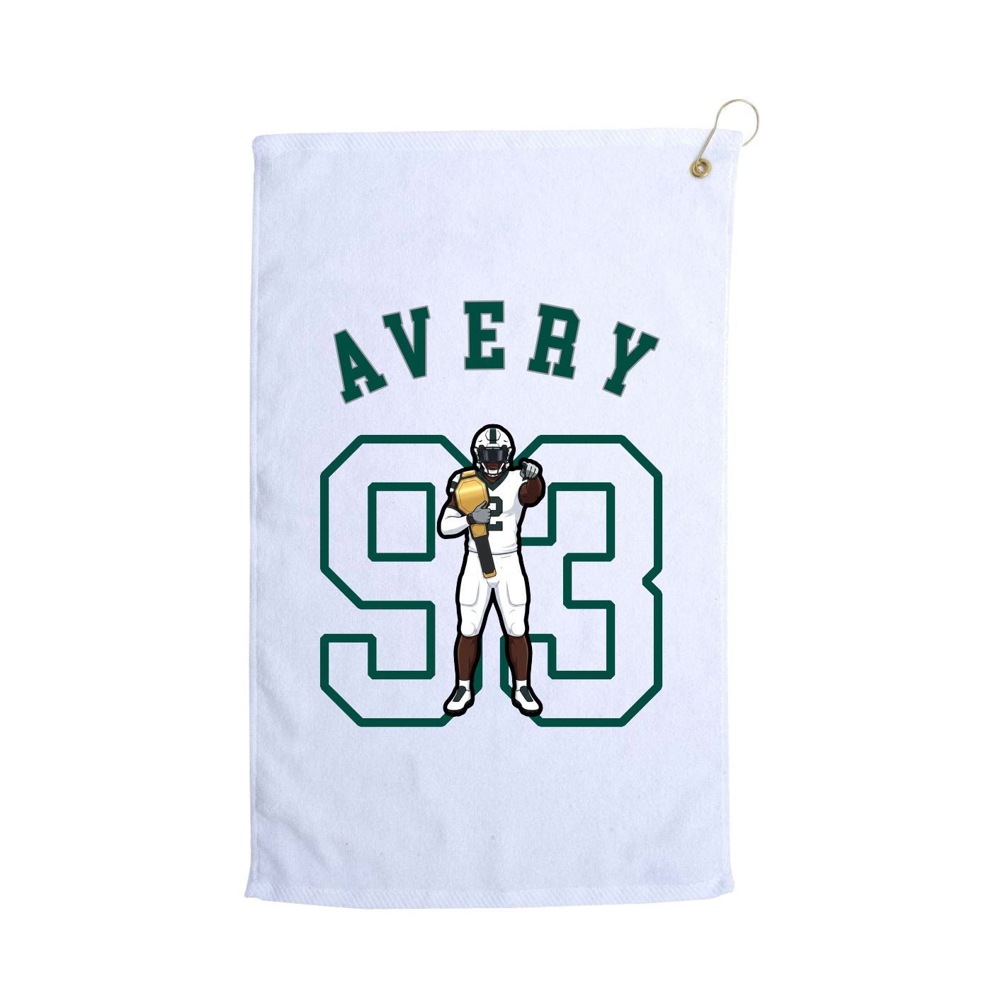 Terry Velour Golf Towel