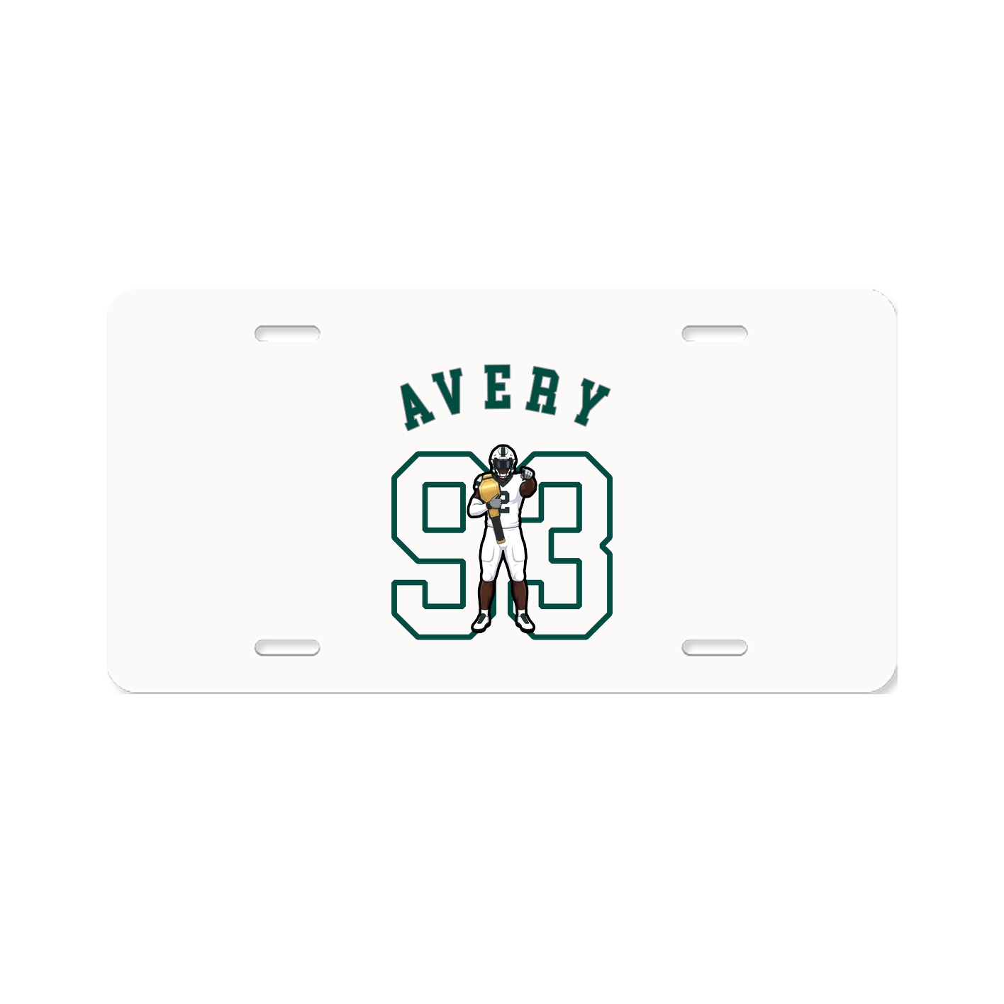 License Plate — Shirsey Arch in Classic