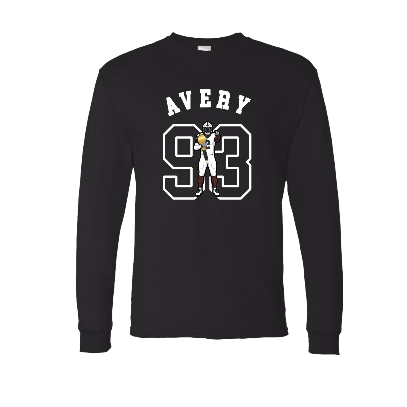Long Sleeve Tee — Shirsey Arch in Black