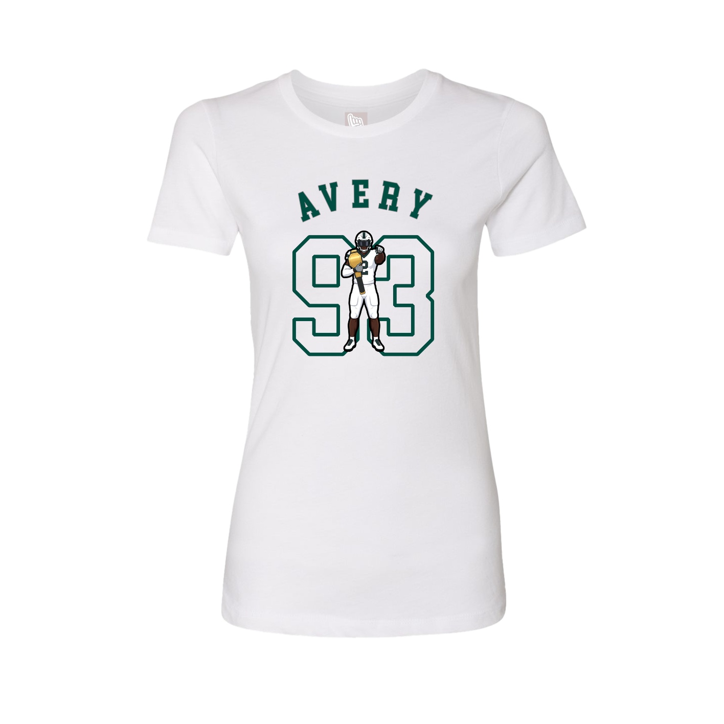 Womens Tee — Shirsey Arch in White