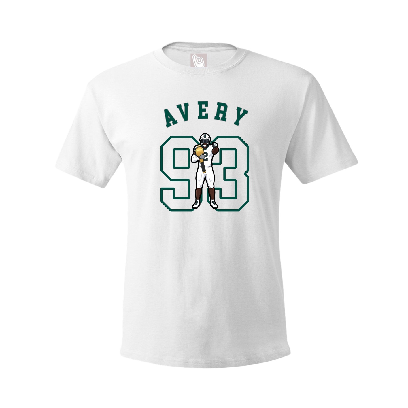 Youth Tee — Shirsey Arch in White