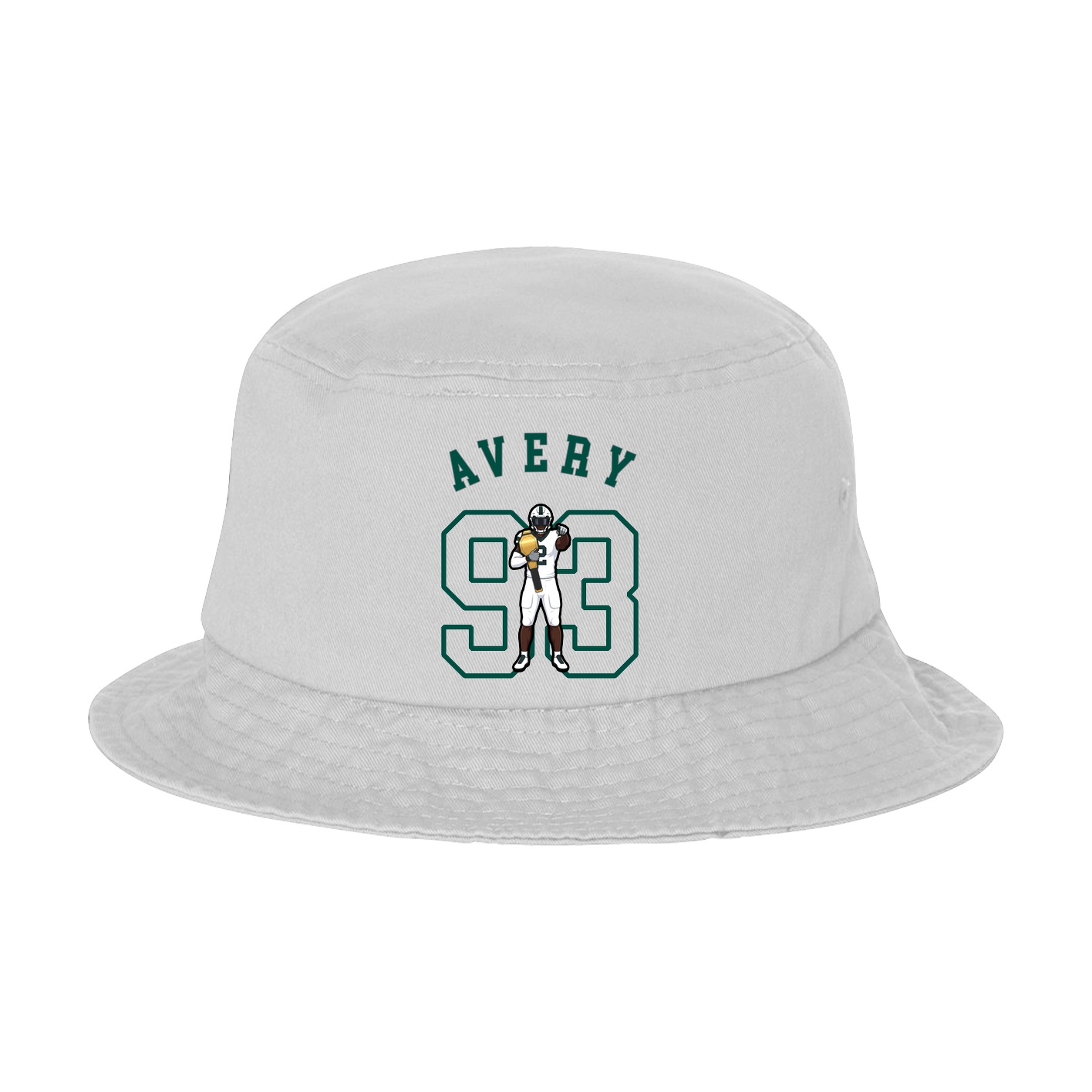 Bucket Cap — Shirsey Arch in White