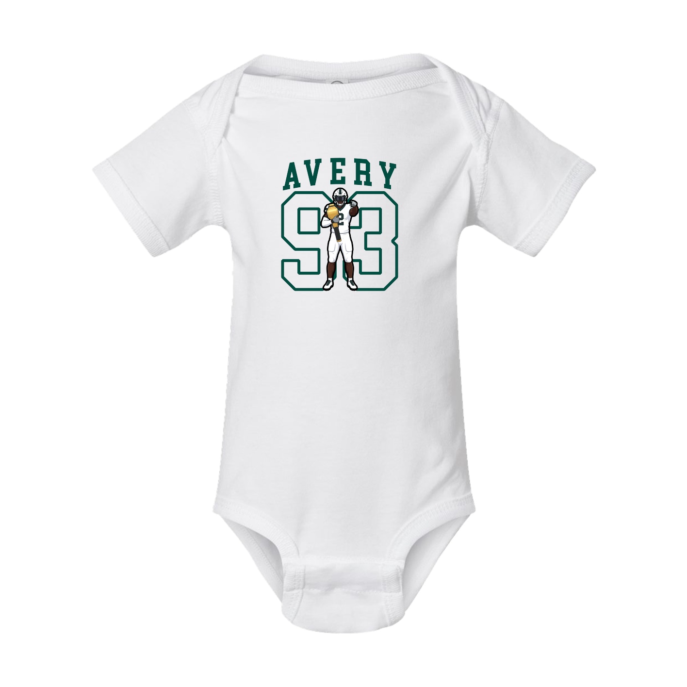 Baby Onesie — Shirsey in White