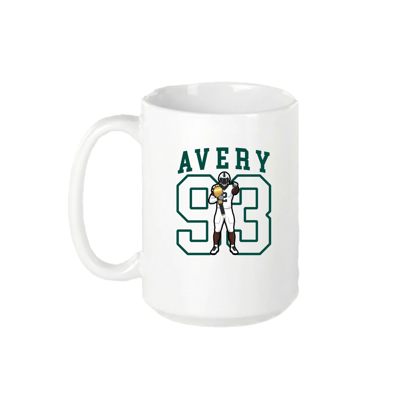 15oz Coffee Mug — Shirsey in White