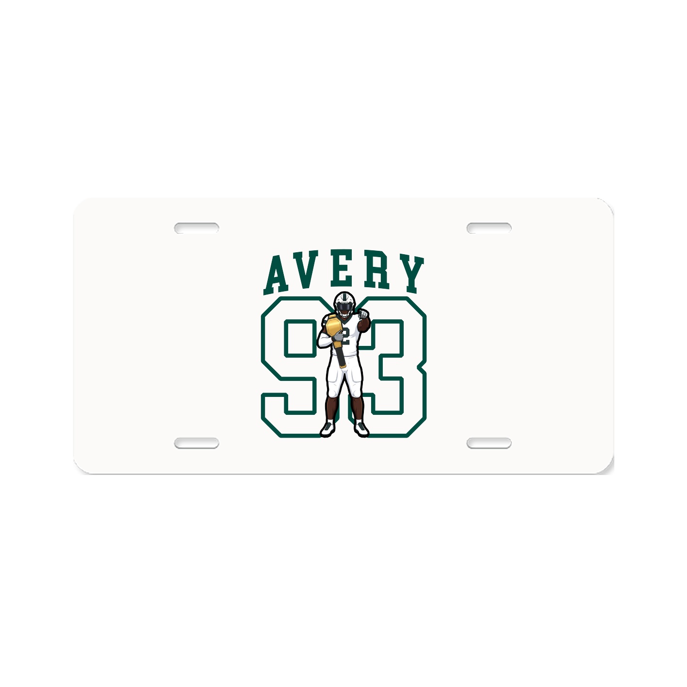 License Plate — Shirsey in Classic
