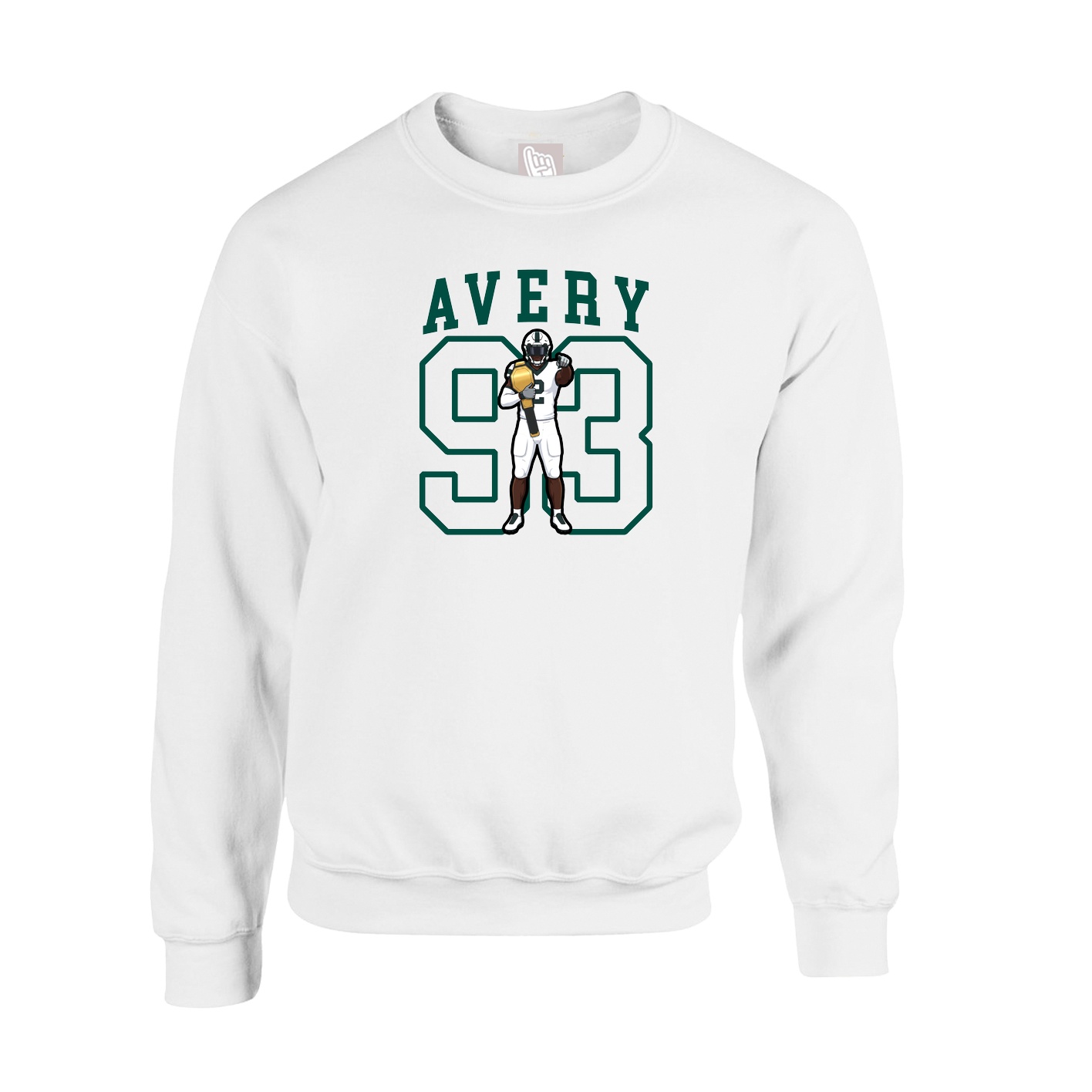 Fleece Crew — Shirsey in White