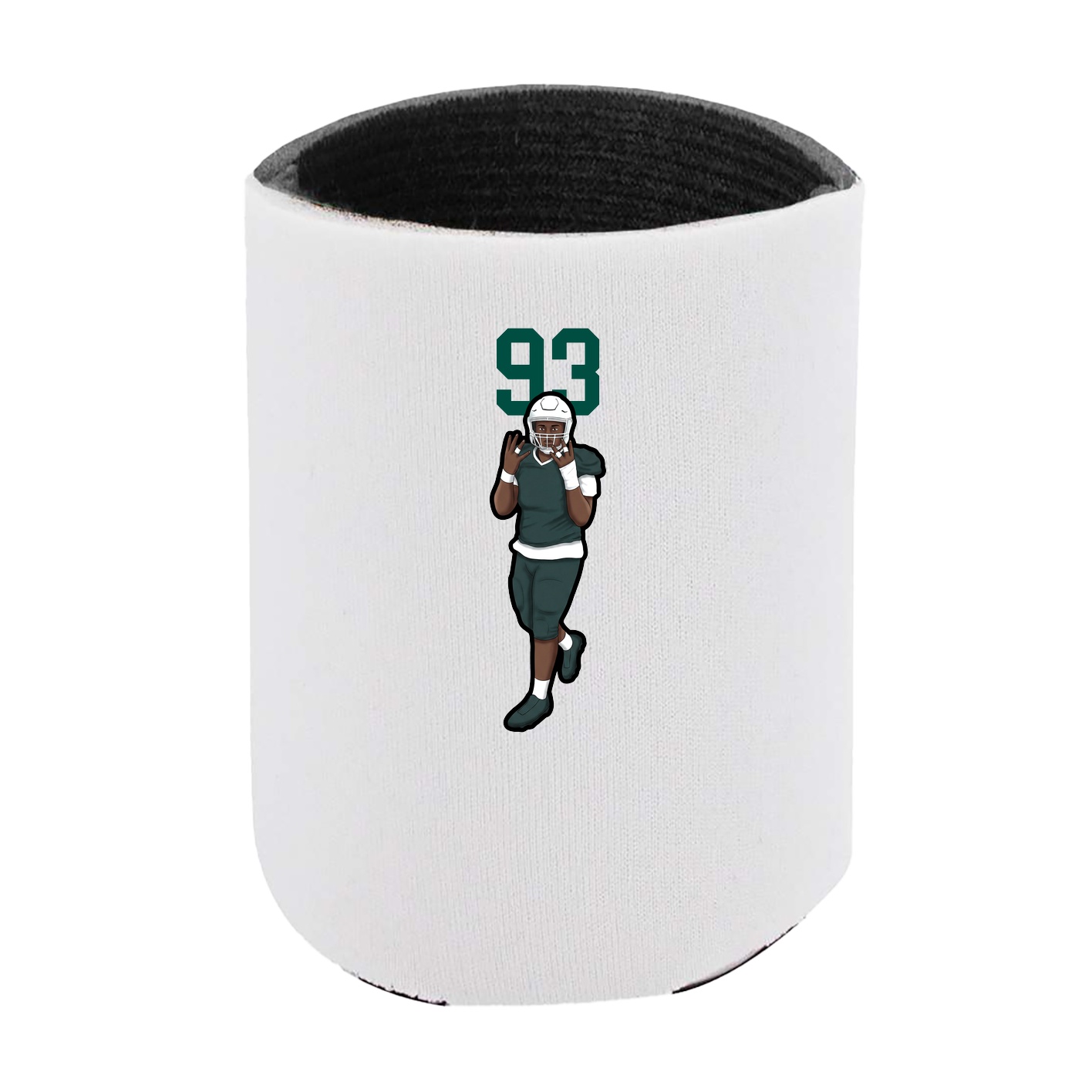 Can Holder — Number Top in White