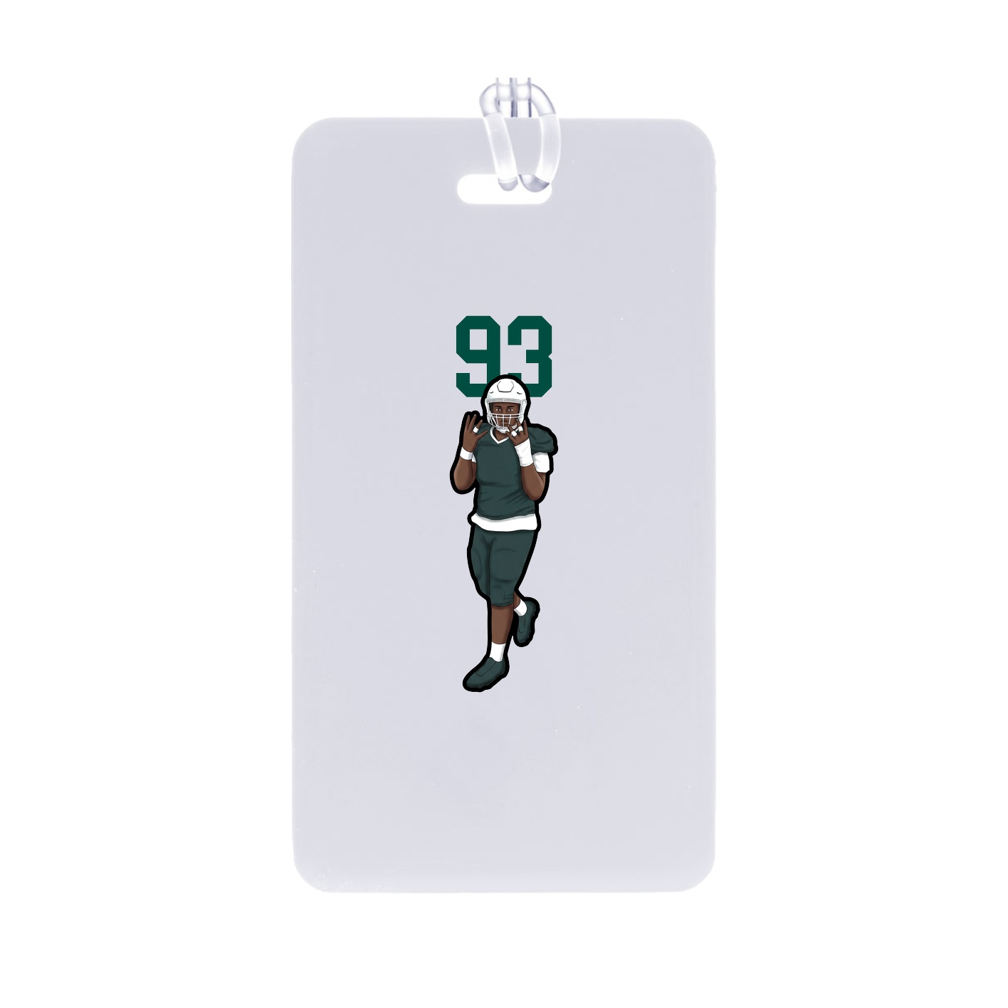 Bag Tag — Number Top in Classic